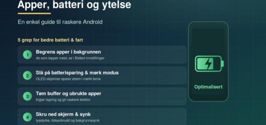 Android-apper, batteri og ytelse: en enkel guide
