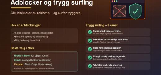 Adblocker og trygg surfing: en enkel guide